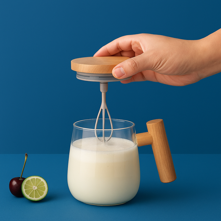 Premium Self-Stirring Coffee Mug